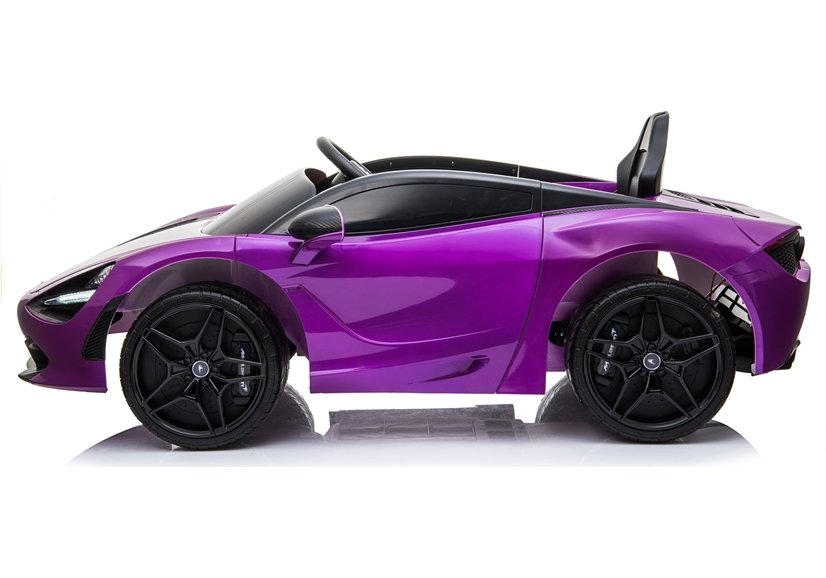 Children's vehicle McLaren 720S Purple painted EVA tires Leather seat 2x45W car