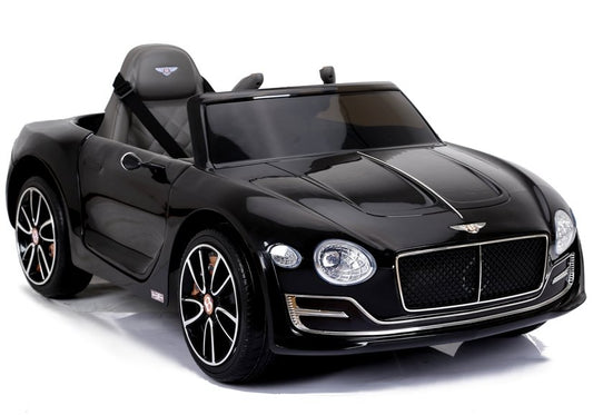 Children's vehicle Bentley Black Leather seat EVA tires Car