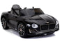 Children's vehicle Bentley Black Leather seat EVA tires Car