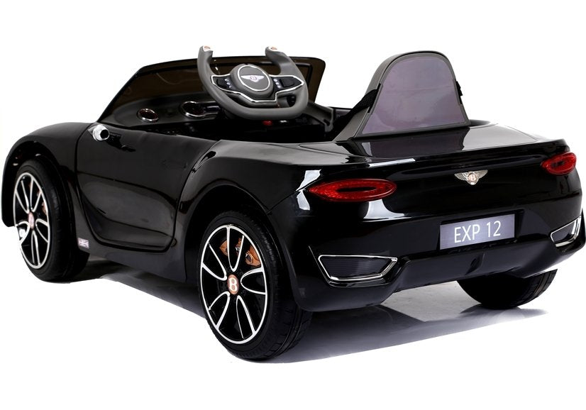 Children's vehicle Bentley Black Leather seat EVA tires Car