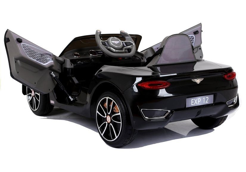 Children's vehicle Bentley Black Leather seat EVA tires Car