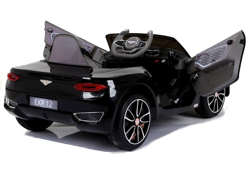 Children's vehicle Bentley Black Leather seat EVA tires Car