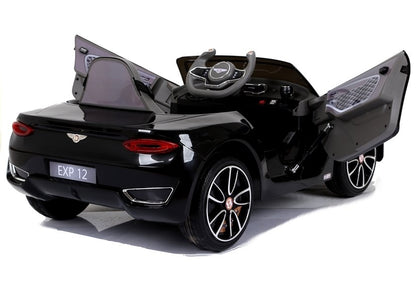 Children's vehicle Bentley Black Leather seat EVA tires Car