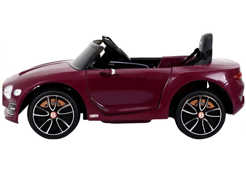 Children's vehicle Bentley Red painted leather seat EVA tires car