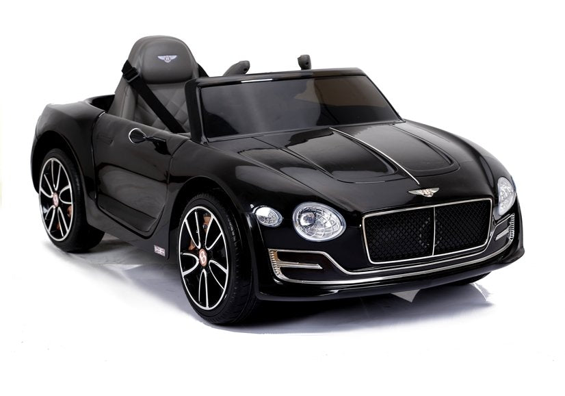 Children's vehicle Bentley Black painted EVA tires Leather seat 2x45W car