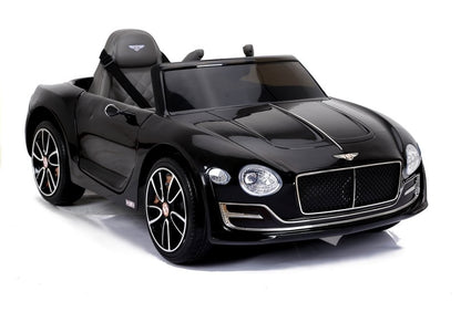 Children's vehicle Bentley Black painted EVA tires Leather seat 2x45W car