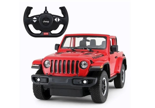 Ferngesteuerter Jeep Wrangler Rubicon 1:14 Rastar Rot