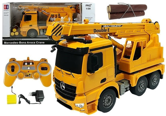 Mercedes-Benz Arocs 2.4G Ferngesteuerter Kran mit Holz