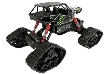 Offroad R / C Auto 4x4 Schwarz mit grünem Muster