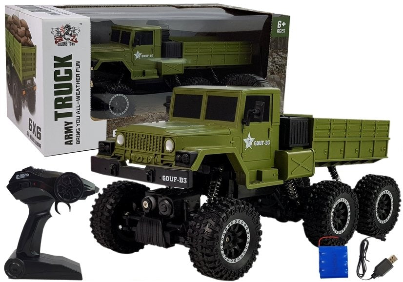 Militär Ferngesteuerter LKW 6x6 Grün