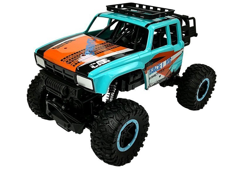 Ferngesteuertes Auto Offroad R/C 1:14 Auto Blau