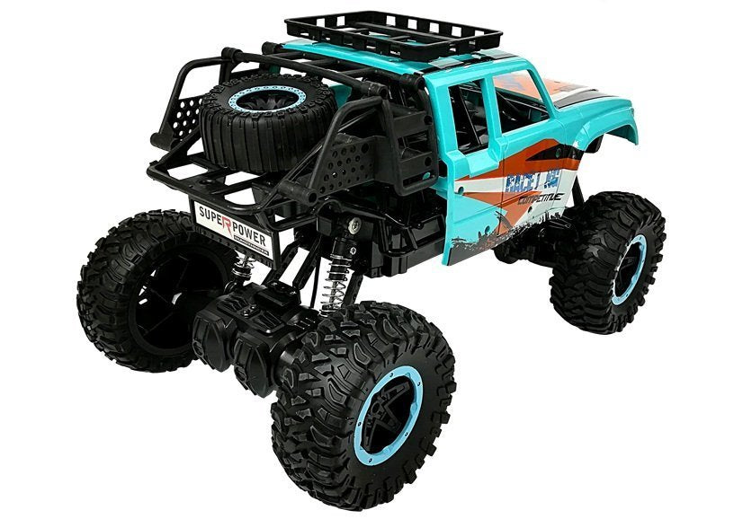 Ferngesteuertes Auto Offroad R/C 1:14 Auto Blau