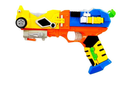 Schaumstoff-Pfeil-Roboterkanone mit Maske