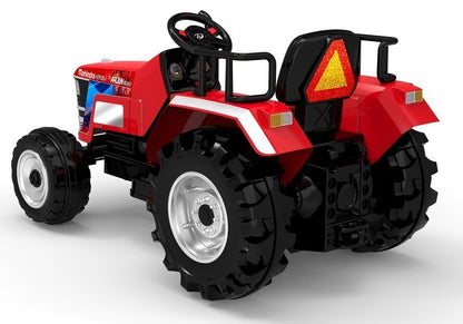 Elektrischer Aufsitztraktor mit 2,4-G-Fernbedienung Rot