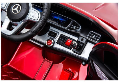 Elektrische Fahrt auf dem Auto Mercedes GLE450 QY1988 Rot