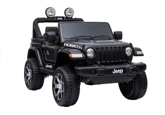 Kinderauto Jeep Wrangler Rubicon Schwarz