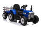 Elektro Kindertrktor mit Anhänger XMX611 Blau
