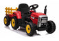 Elektro Kindertraktor mit Anhänger XMX611 Rot