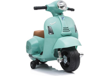 Elektro Kindermotorrad Vespa GTS 300 Mini Türkis