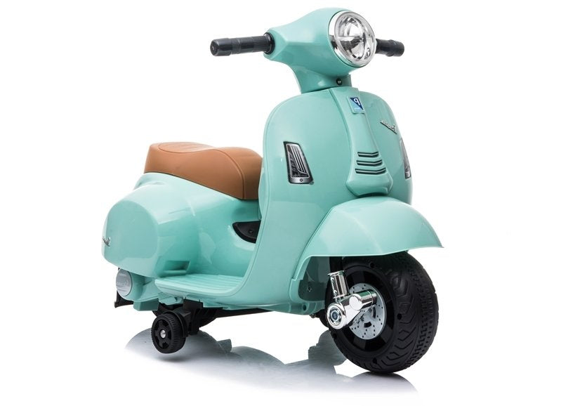 Elektro Kindermotorrad Vespa GTS 300 Mini Türkis