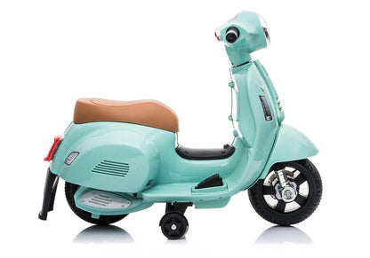 Elektro Kindermotorrad Vespa GTS 300 Mini Türkis