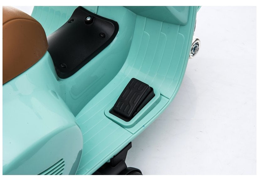Elektro Kindermotorrad Vespa GTS 300 Mini Türkis