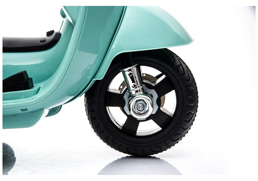 Elektro Kindermotorrad Vespa GTS 300 Mini Türkis