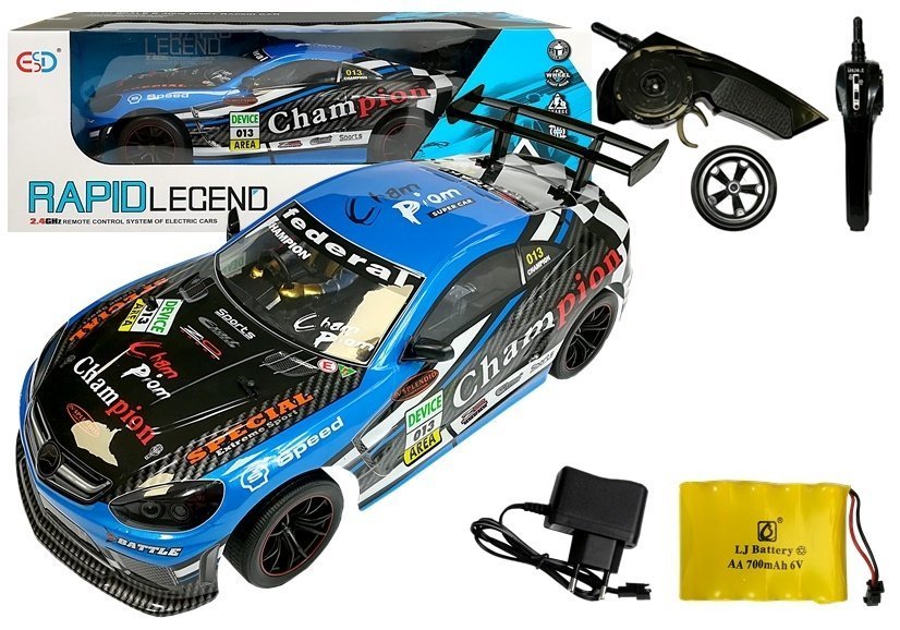 Sport Ferngesteuertes Auto 2,4 GHz Blau