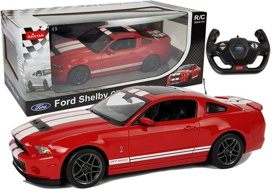 Auto R/C Ford Shelby Rastar 1:14 Rot