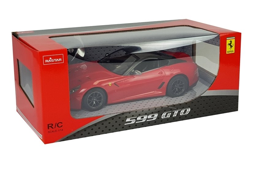 Auto R/C Ferrari 599 GTO Rastar 1:14 Rot