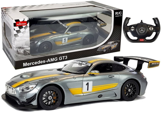 Auto R/C Mercedes AMG GT3 Rastar 1:14 Grau