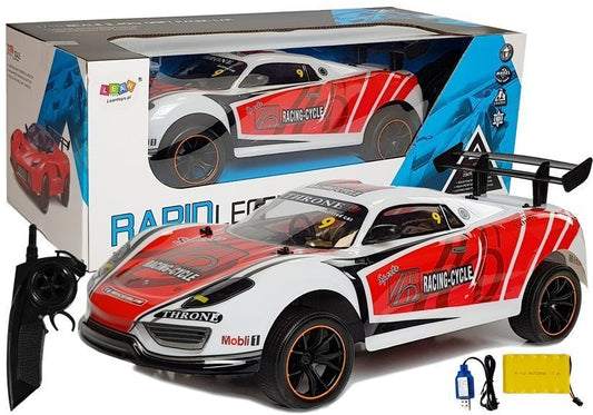 Ferngesteuerter Rennwagen R / C Weiß 1:10