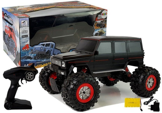 Offroad-Auto Amphibious 4x4 ferngesteuert 1:12 R / C Schwarz