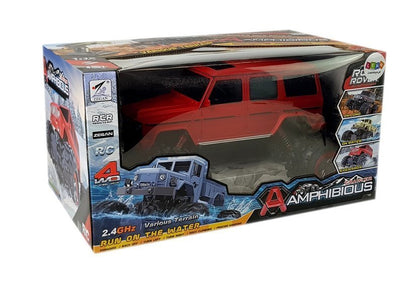 Offroad-Auto Amphibious 4x4 ferngesteuert 1:12 R / C Rot