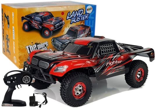 Ferngesteuertes Auto FY-01 4x4 Pick Up 1:12 R / C 40 km / h Rot
