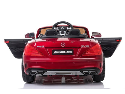 Kinderfahrzeug Mercedes SL65 Auto für Kinder Rot lackiert