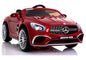 Kinderfahrzeug Mercedes SL65 Auto für Kinder Rot lackiert