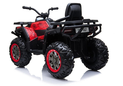 Elektro Kinder Quad XMX607 Rot lackiert Spider
