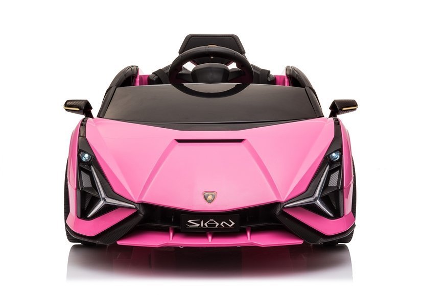 Elektrische Fahrt auf Auto Lamborghini Sian Rose