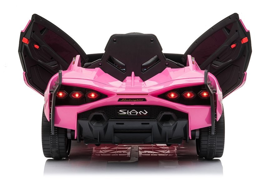 Elektrische Fahrt auf Auto Lamborghini Sian Rose