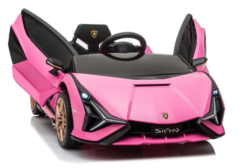 Elektrische Fahrt auf Auto Lamborghini Sian Rose