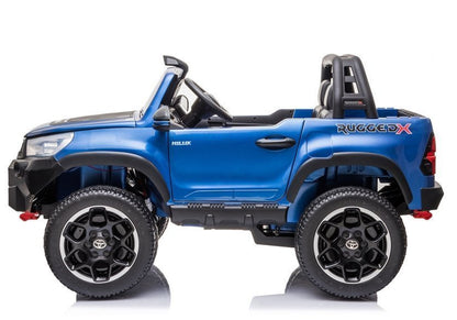 Elektroauto für Kinder Toyota Hilux Blau lackiert