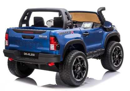 Elektroauto für Kinder Toyota Hilux Blau lackiert