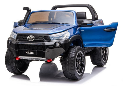 Elektroauto für Kinder Toyota Hilux Blau lackiert