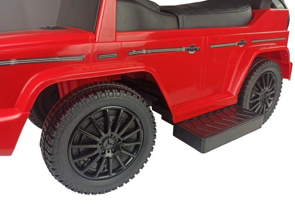 Mercedes G-Class 653 Red with pushrod engine and horn sound