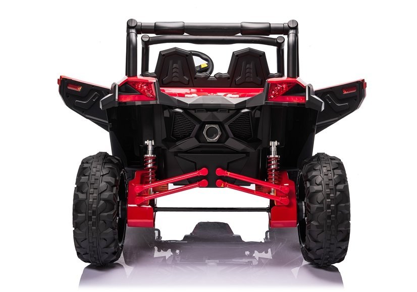 Elektro Kinderauto Buggy 4x4 UTV-MX Rot 24V,EVA Reifen,Ledersitz, 2Sitzer