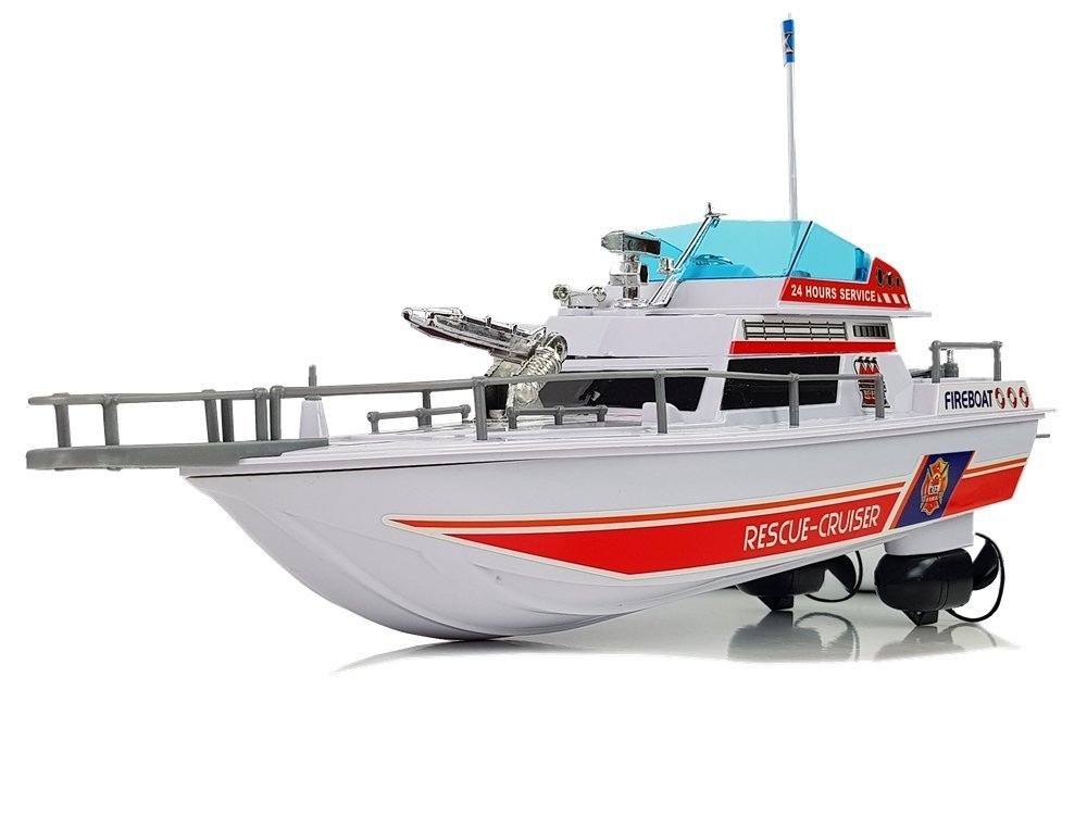 Rettungsboot Fernsteuerung 27 Mhz Ruder 44 cm Reichweite 40 m