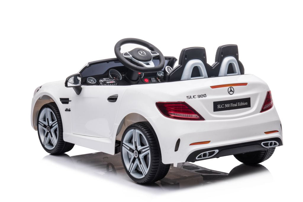 Elektroauto Mercedes SLC 300 Weiß