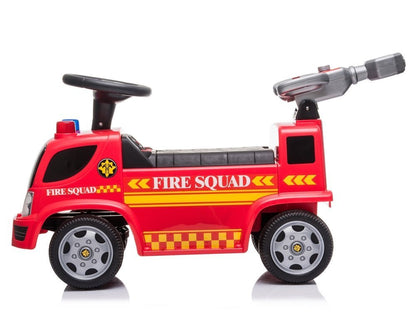 fire engine cannon soap bubble sounds rooster crowing