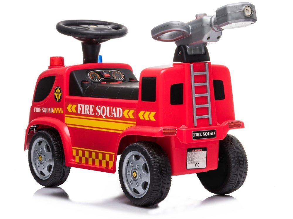 fire engine cannon soap bubble sounds rooster crowing
